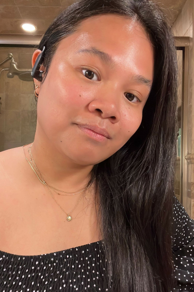 Image may contain Adult Person Body Part Face Head Neck Accessories Jewelry Necklace and Skin