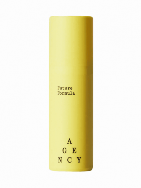 Agency by Curology Future Formula in branded component on a light gray background