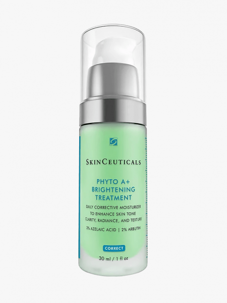 SkinCeuticals Phyto A+ Brightening Treatment in branded component on a light gray background